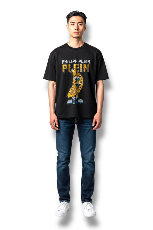 Men Casual Wear - Premium Round Neck Tshirts - Studded