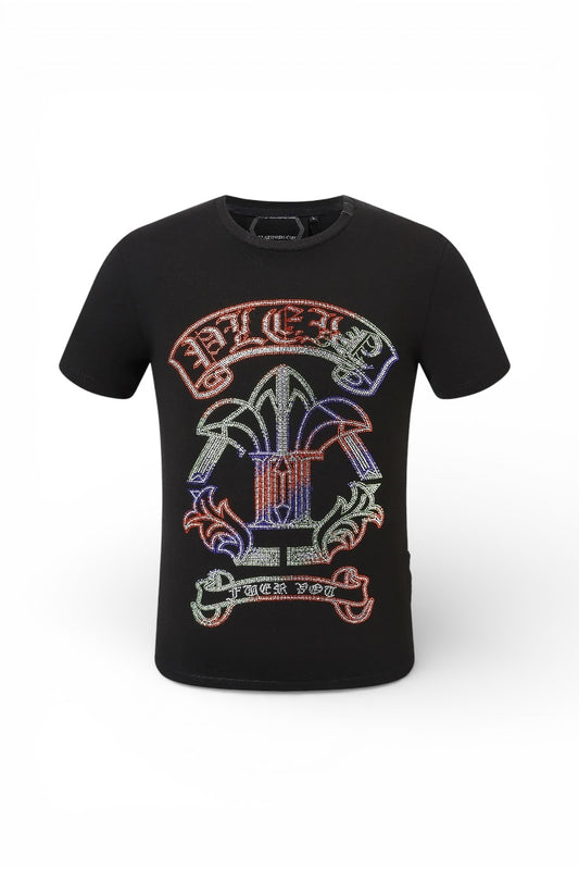 Men Casual Wear - Premium Round Neck Tshirts - Studded