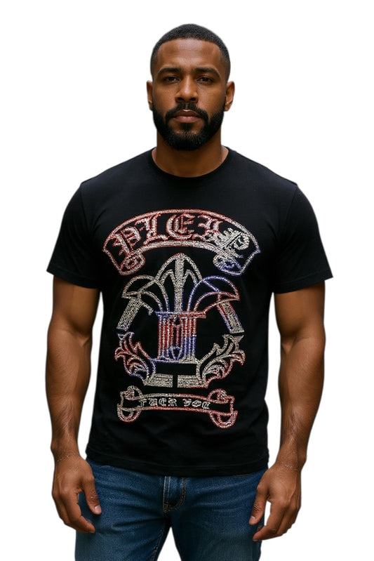 Men Casual Wear - Premium Round Neck Tshirts - Studded