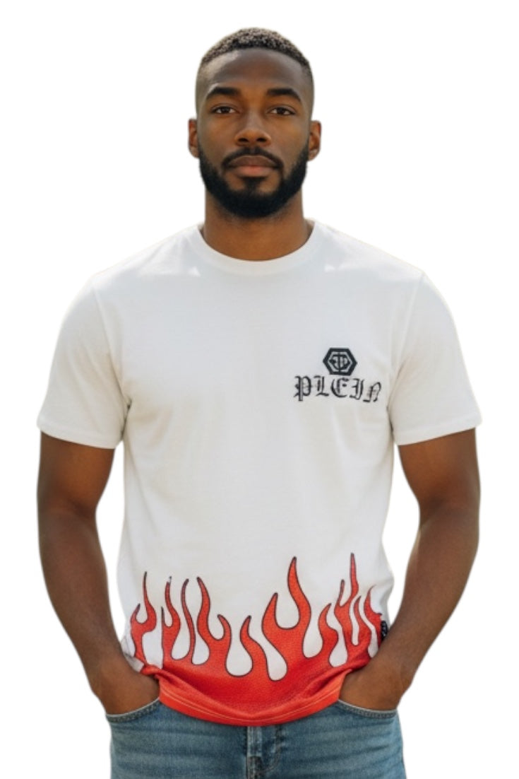 Men Casual Wear - Premium Round Neck Tshirts - Studded