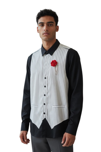Men Party Wear - Printed Shirt