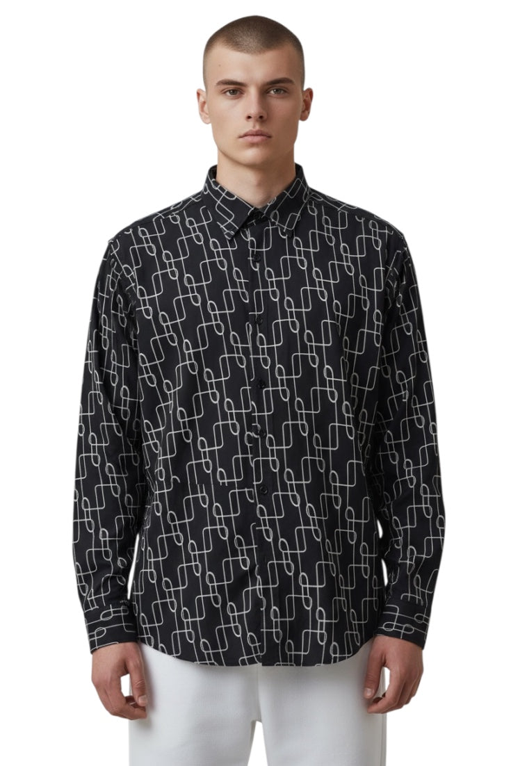 Men Party Wear - Printed Shirt