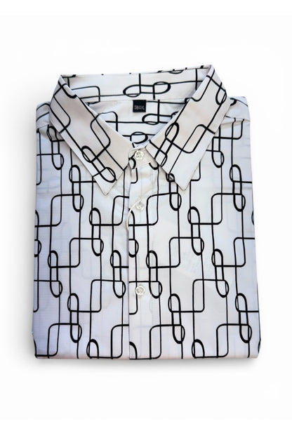 Men Party Wear - Printed Shirt