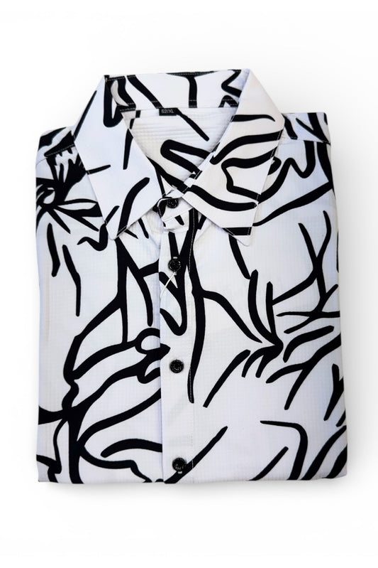 Men Party Wear - Printed Shirt