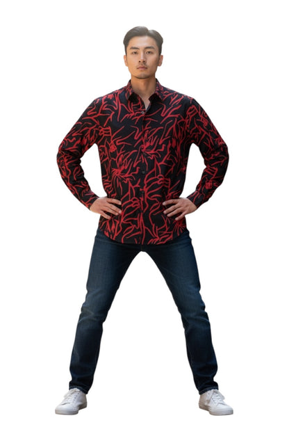 Men Party Wear - Printed Shirt