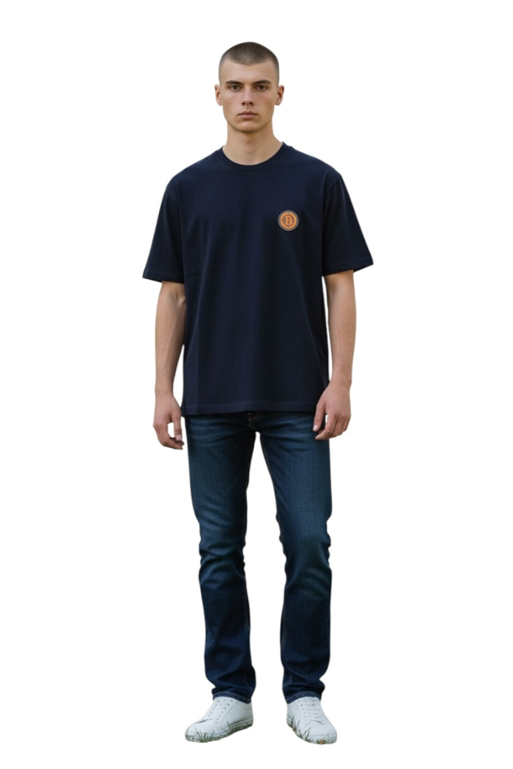Men Casual Wear - Luxury Round Neck Tshirts