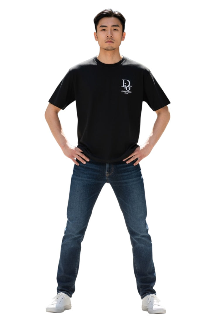 Luxury Tshirts - Drop Shoulder, Round Neck