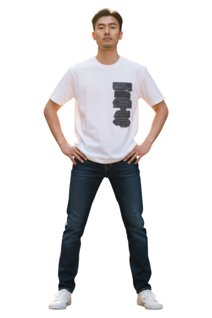 Luxury Tshirts - Drop Shoulder, Round Neck