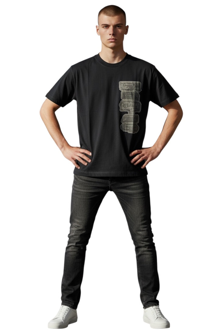 Luxury Tshirts - Drop Shoulder, Round Neck