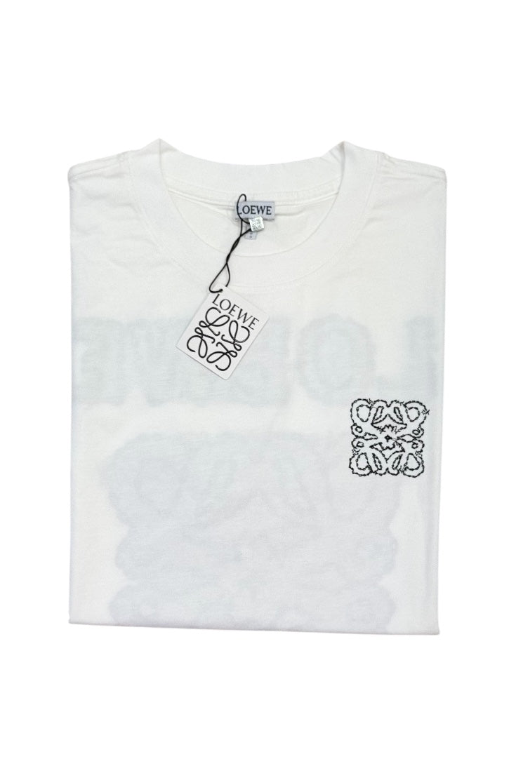 Luxury Round Neck Tshirts - Drop Shoulder With Embroidery Print