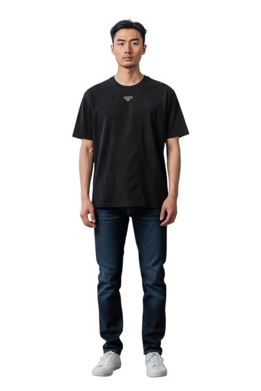 Luxury Tshirts - Drop Shoulder, Round Neck