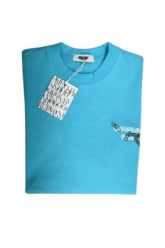 Luxury Round Neck Tshirts With Drop Shoulder And Embroidery