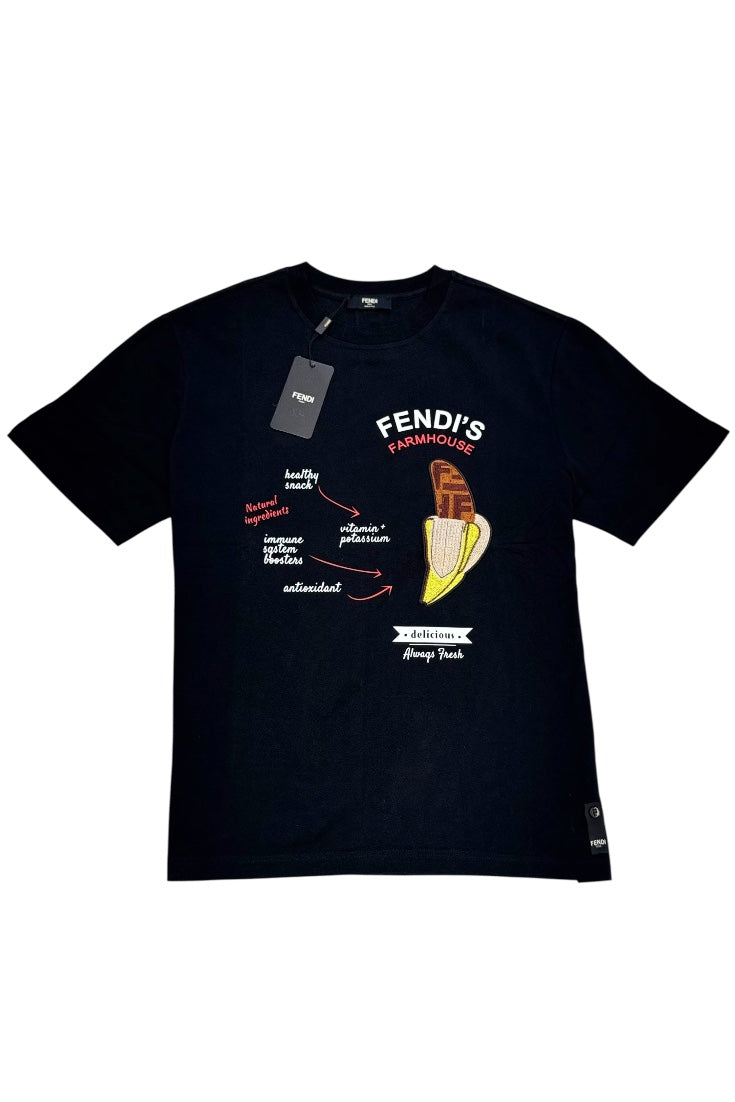 Luxury Round Neck Tshirts - Drop Shoulder With Embroidery Print