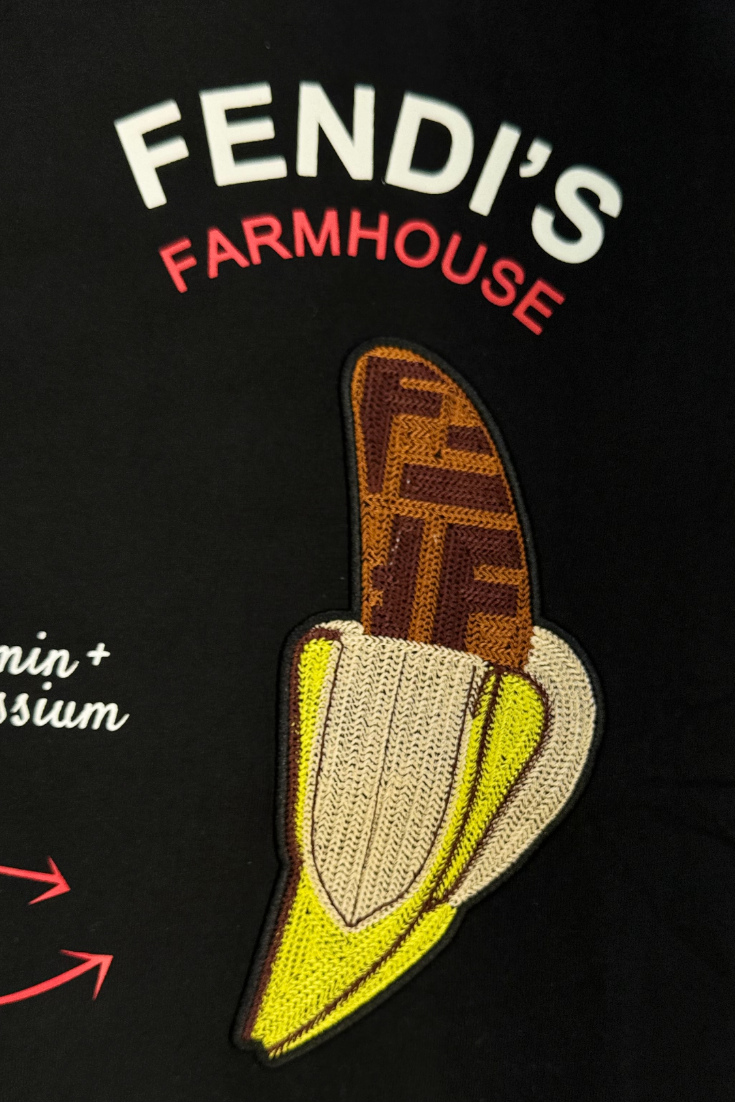 Luxury Round Neck Tshirts - Drop Shoulder With Embroidery Print