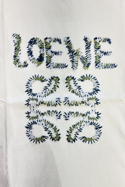 Luxury Round Neck Tshirts - Drop Shoulder With Embroidery Print