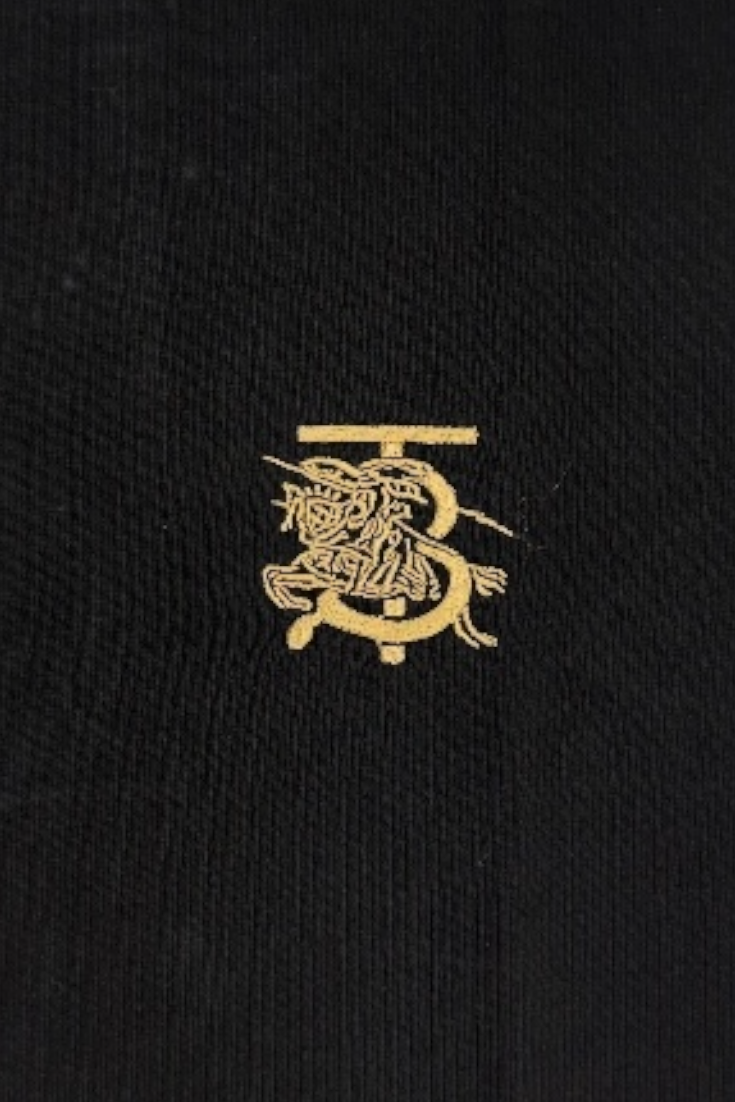 Luxury Round Neck Tshirts - Drop Shoulder With Embroidery Print