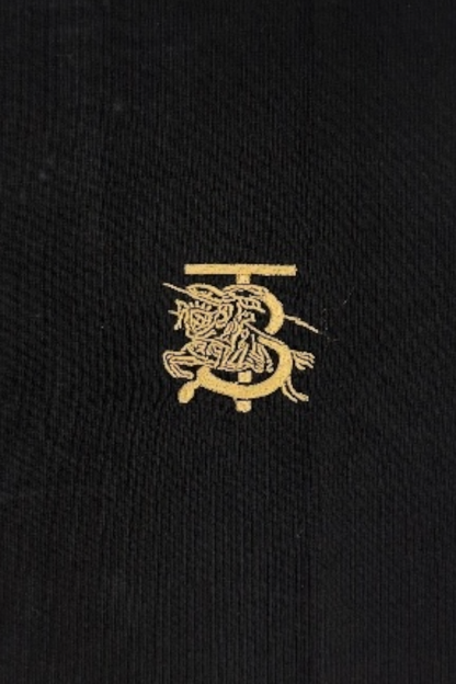 Luxury Round Neck Tshirts - Drop Shoulder With Embroidery Print