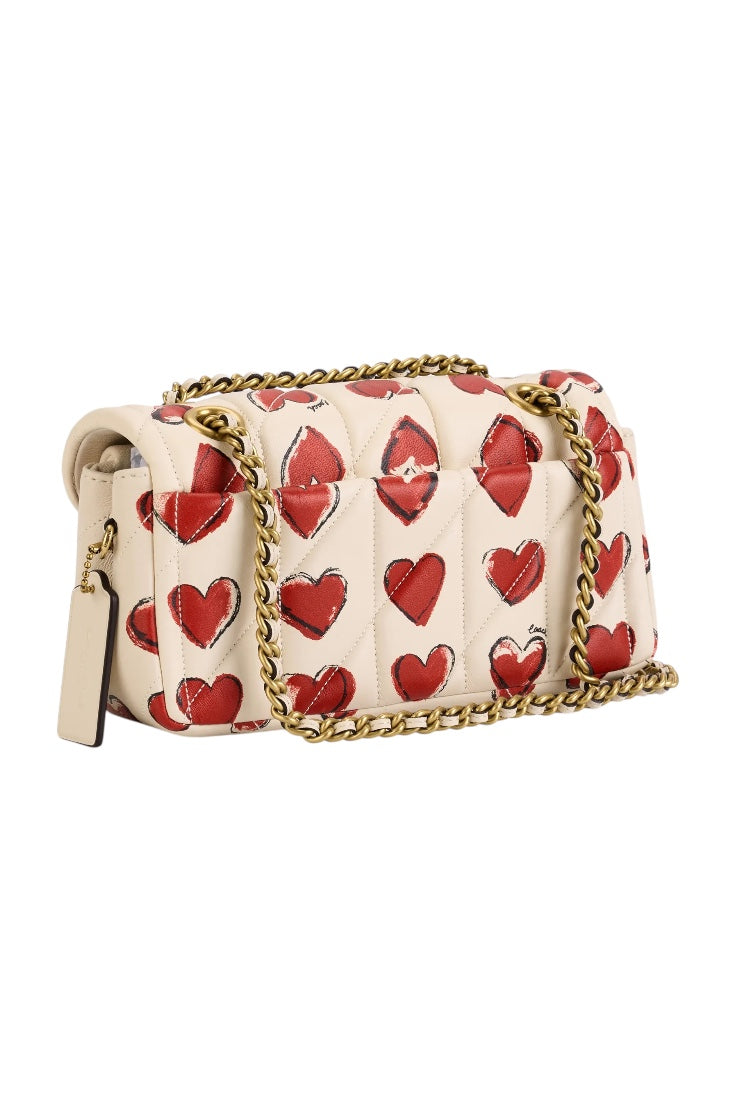 Luxury Sling Bag Women With Heart Print