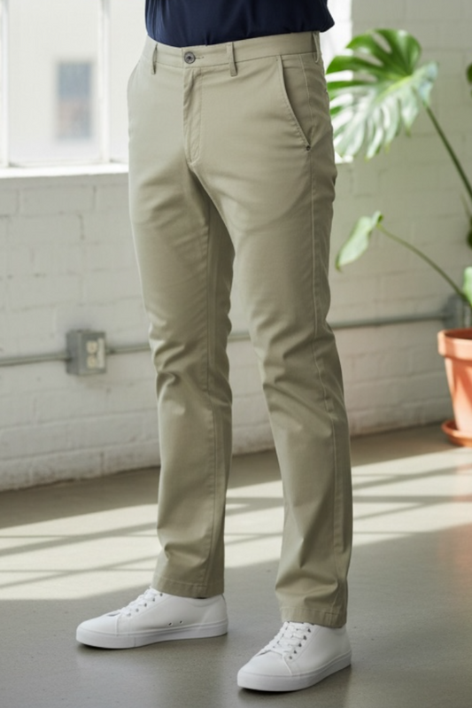 Premium Cotton Chinos Regular Fit (Men)