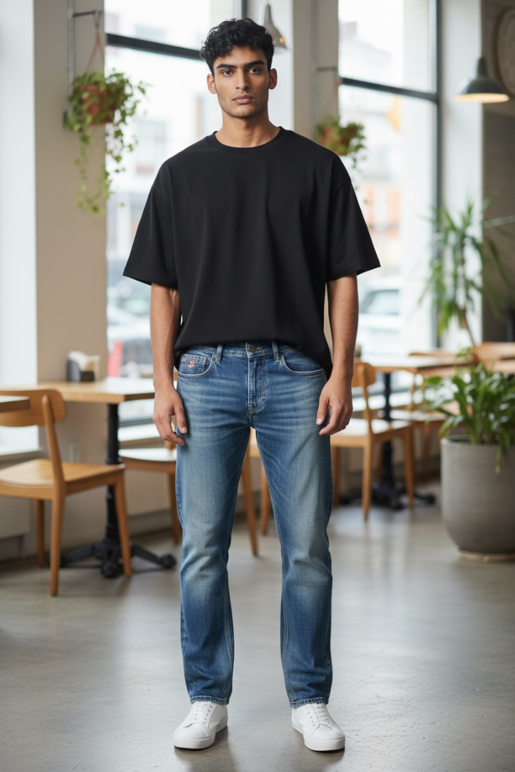 Premium StraightFit Shaded Denim