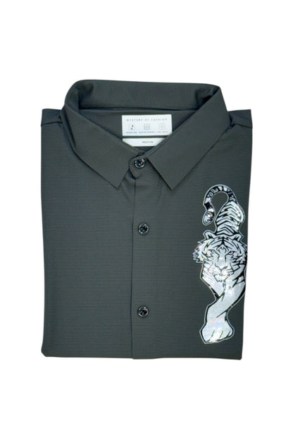 Premium Men Party Wear - Patch Work Shirt