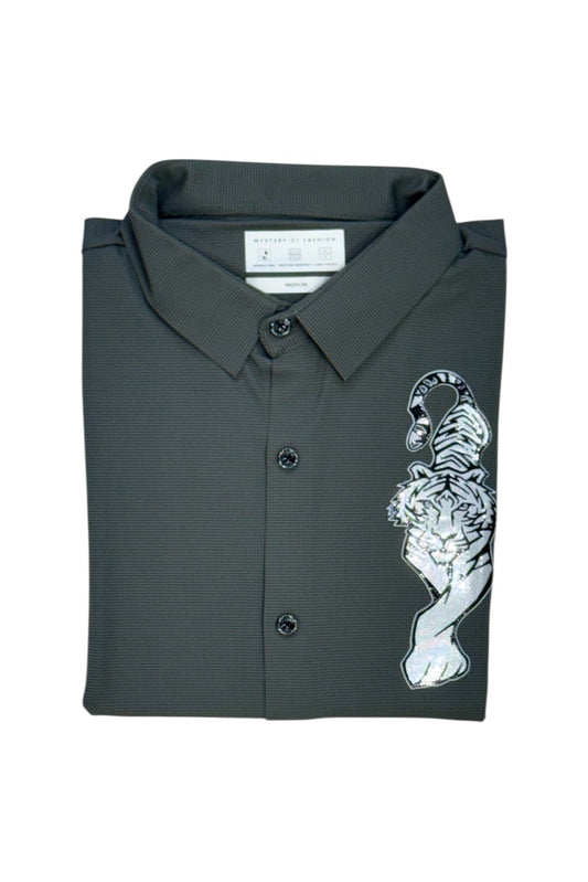 Premium Men Party Wear - Patch Work Shirt