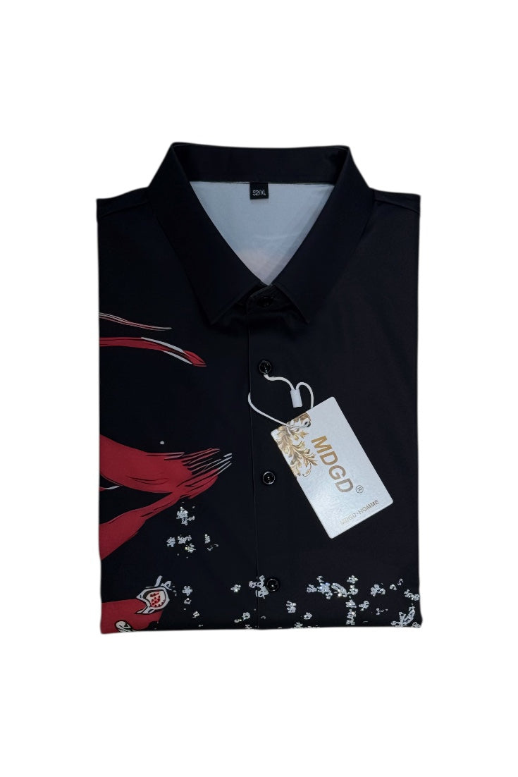 Premium Men Party Wear - Stitchless Fabric With Studded Design