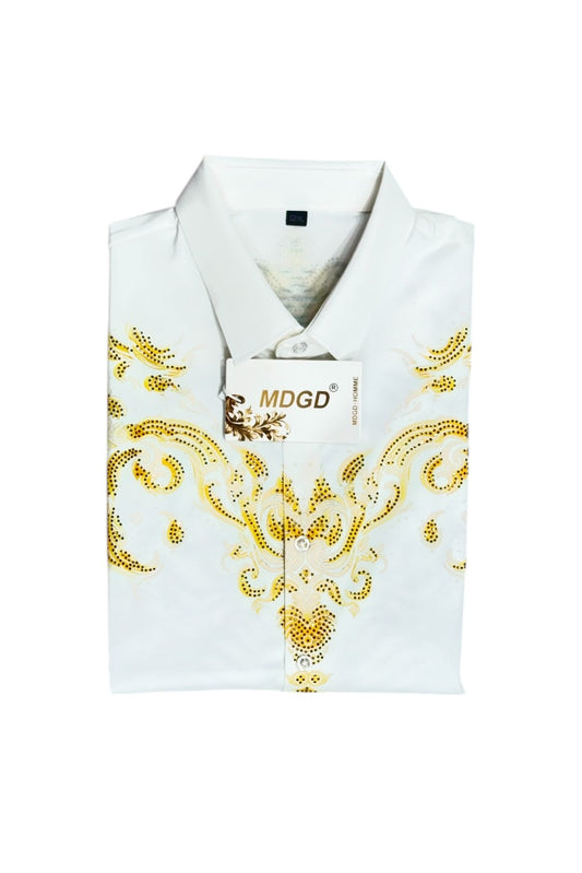 Premium Men Party Wear - Stitchless Fabric With Studded Design