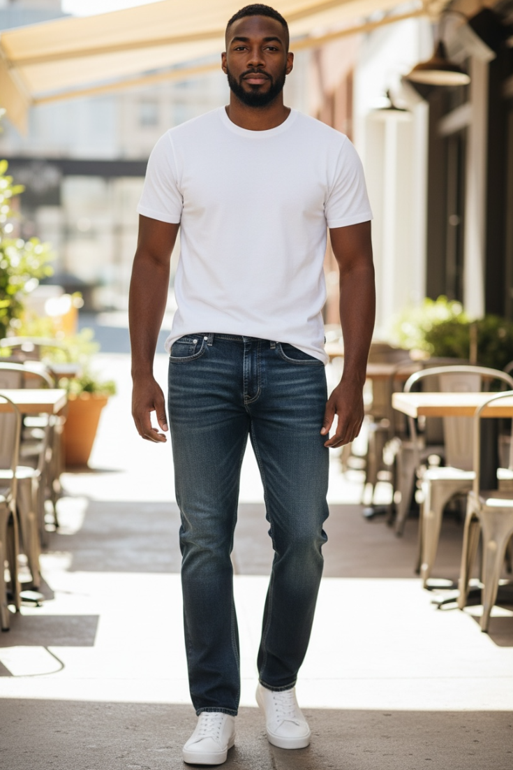 Premium StraightFit Shaded Denim