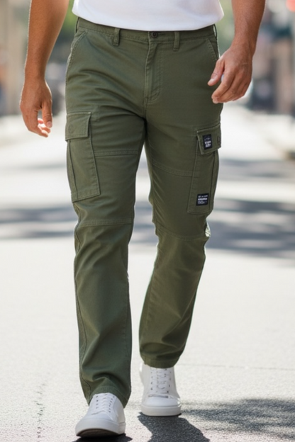 Premium Cotton Slim Fit Cargo (Men)