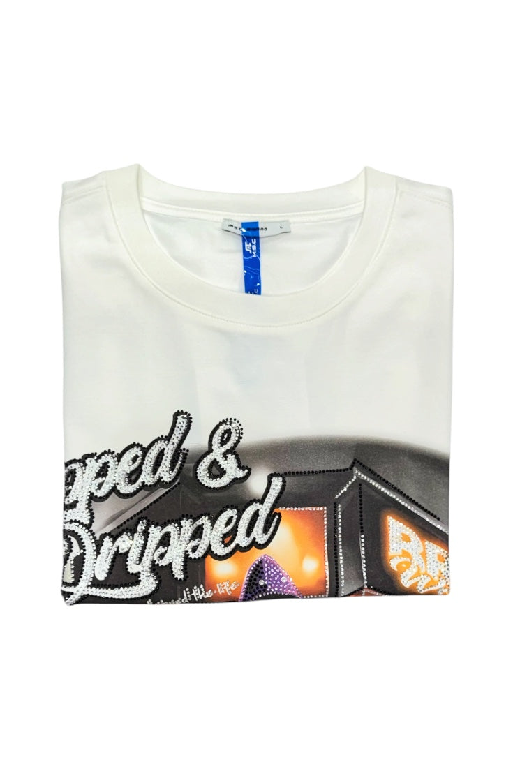 Luxury Tshirts, Round Neck & Studded