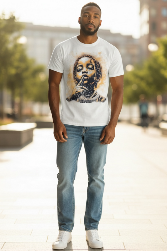 Luxury Tshirts, Round Neck & Studded