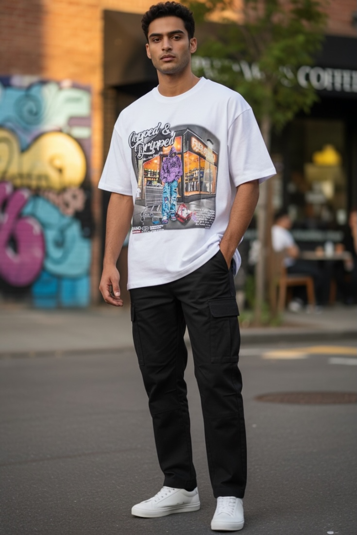 Luxury Tshirts, Round Neck & Studded