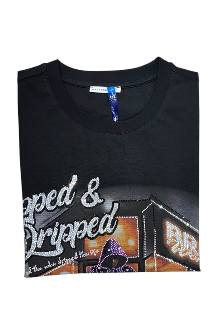 Luxury Tshirts, Round Neck & Studded