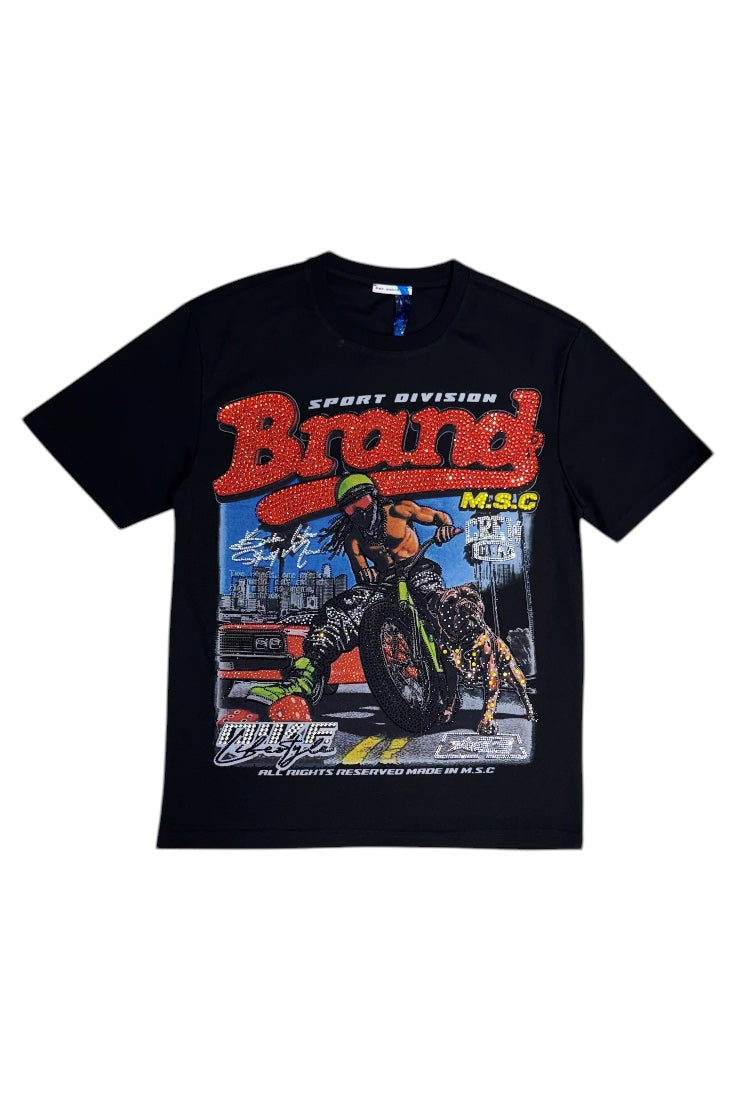 Luxury Tshirts, Round Neck & Studded