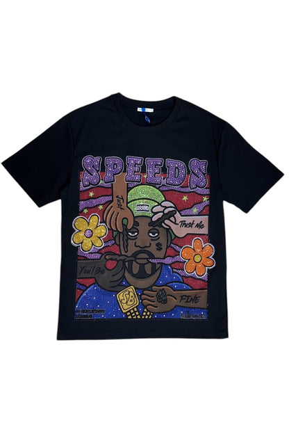 Luxury Tshirts, Round Neck & Studded