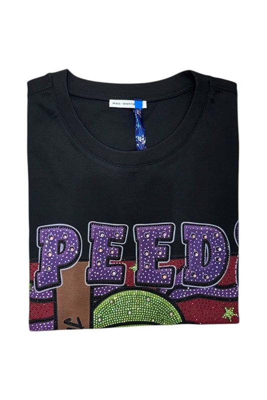 Luxury Tshirts, Round Neck & Studded