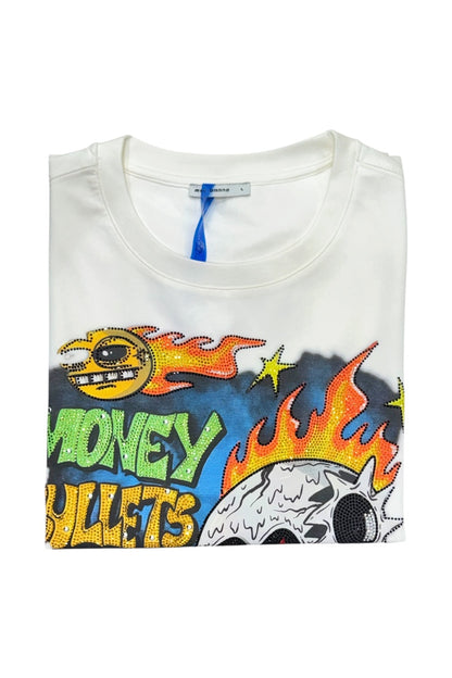 Luxury Tshirts, Round Neck & Studded