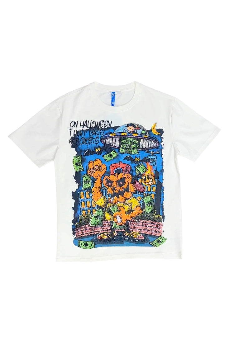 Luxury Tshirts, Round Neck & Studded