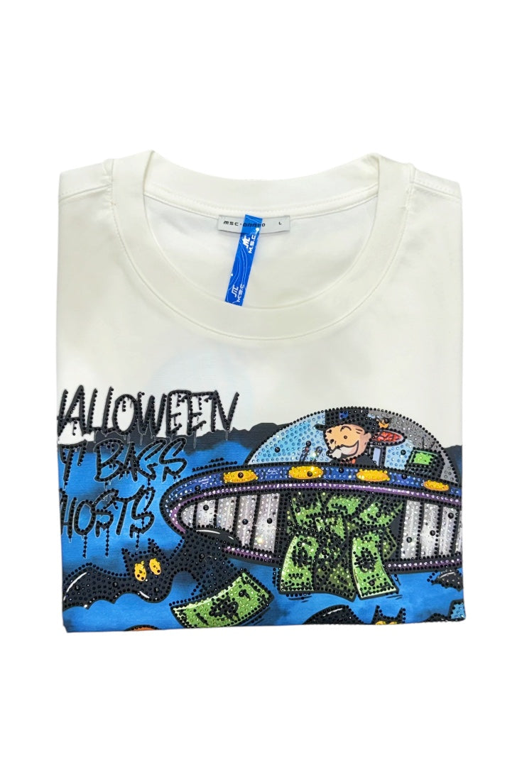 Luxury Tshirts, Round Neck & Studded