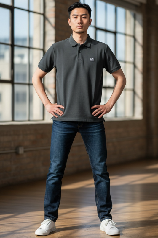 Men Casual Wear - Regular Collar Neck Tshirts