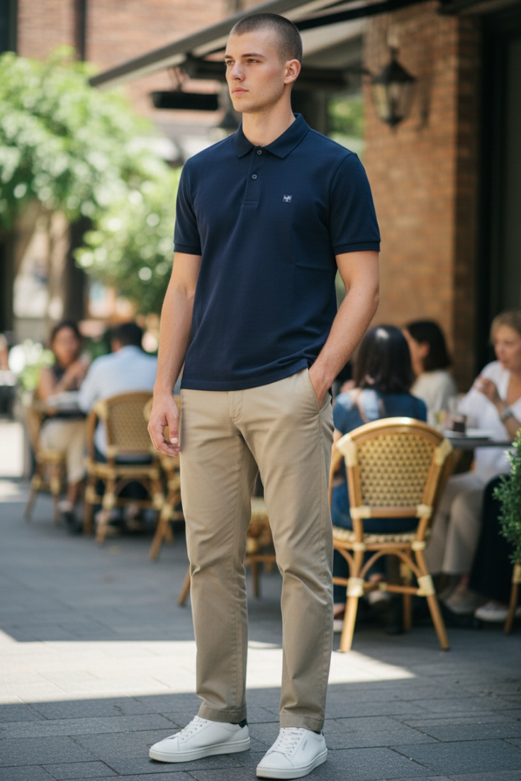 Men Casual Wear - Regular Collar Neck Tshirts