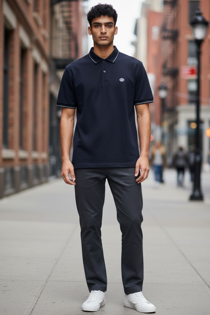 Men Casual Wear - Regular Collar Neck Tshirts
