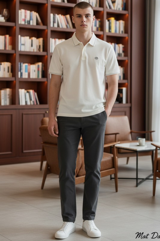 Men Casual Wear - Regular Collar Neck Tshirts