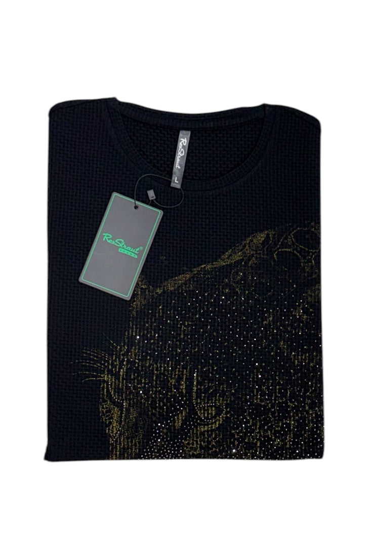 Luxury Tshirts, Round Neck & Studded (Designer)
