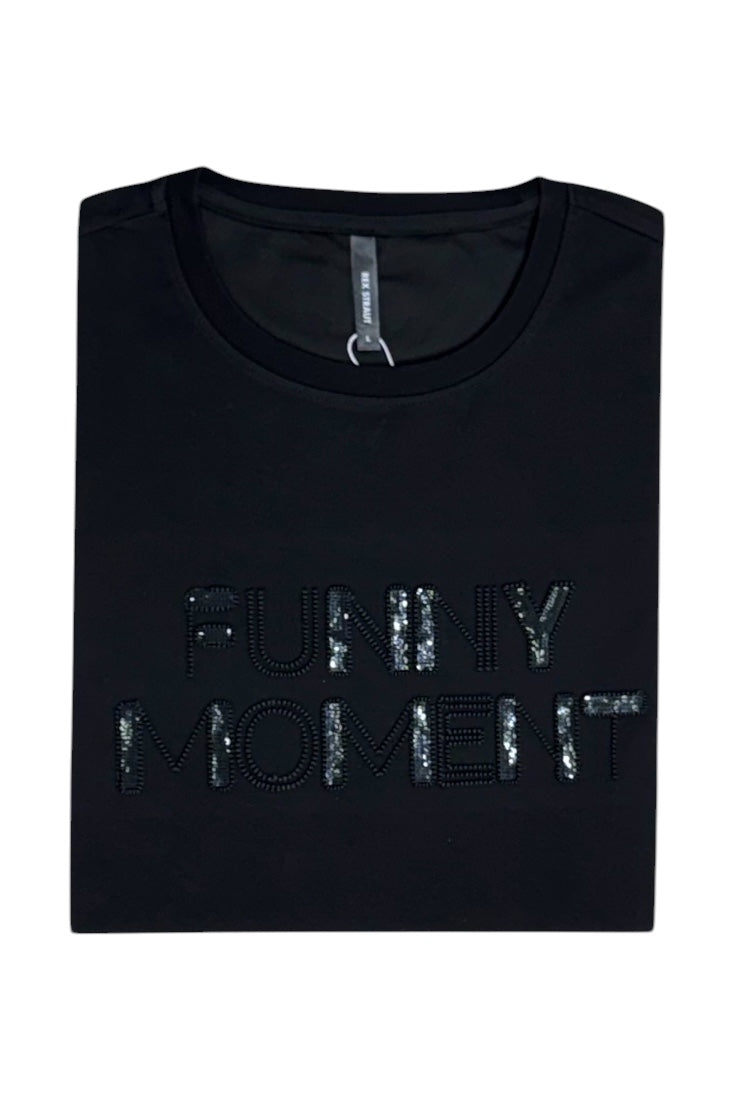 Luxury Tshirts, Round Neck With Studded (Designer)