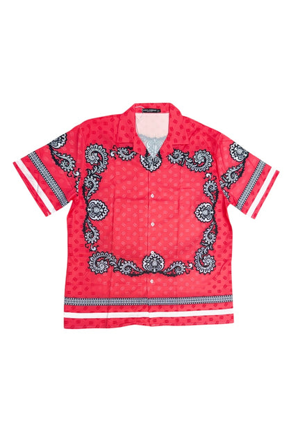 Cuban Collar Co-ord Set - Designer Wear