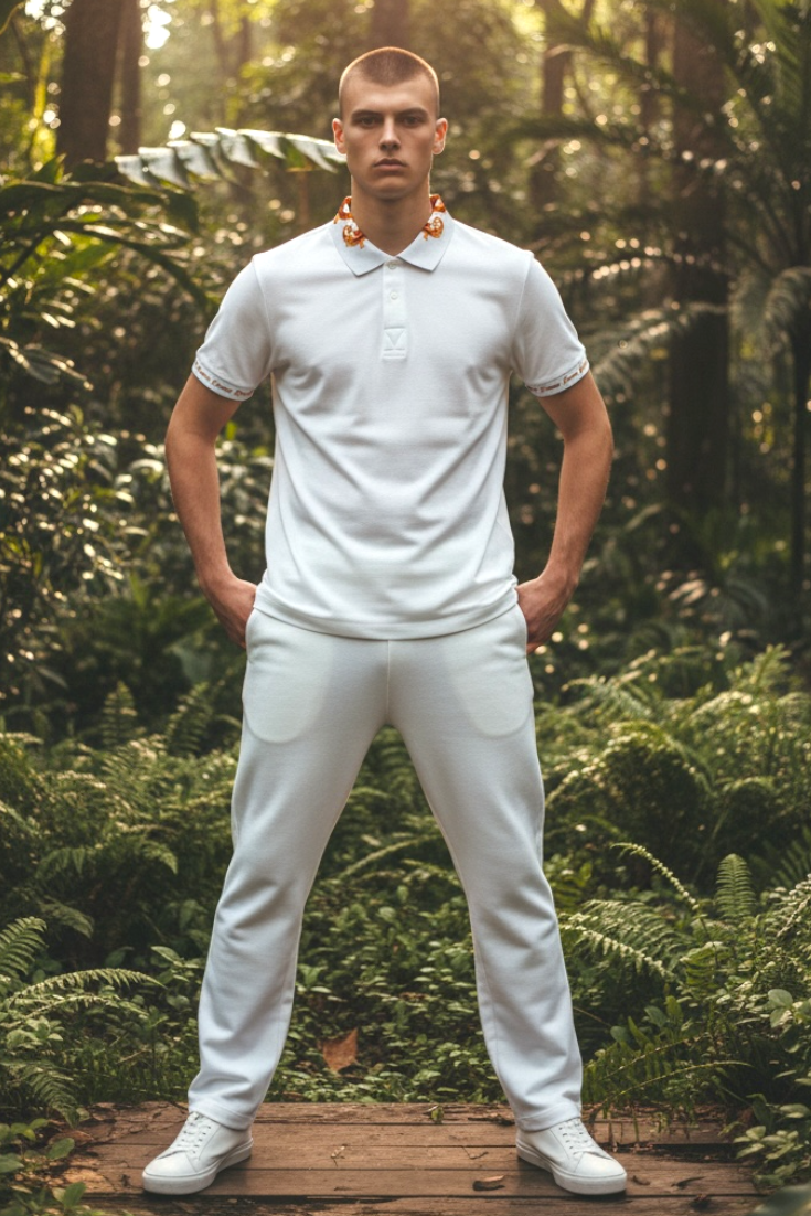 Men Casual Wear - Regular Collar Neck Tshirts