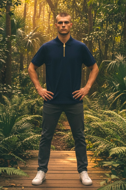 Men Casual Wear - Regular Collar Neck Tshirts