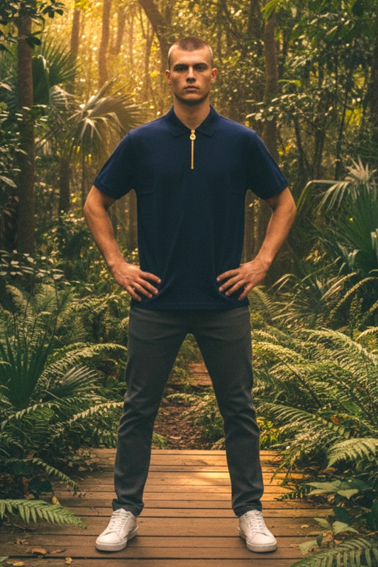 Men Casual Wear - Regular Collar Neck Tshirts